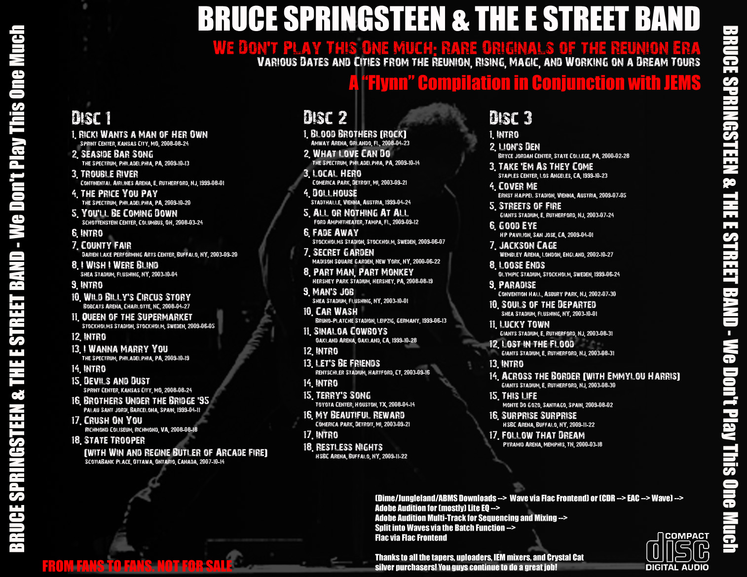 compilation Archives - Springsteen Bootleg CollectionSpringsteen